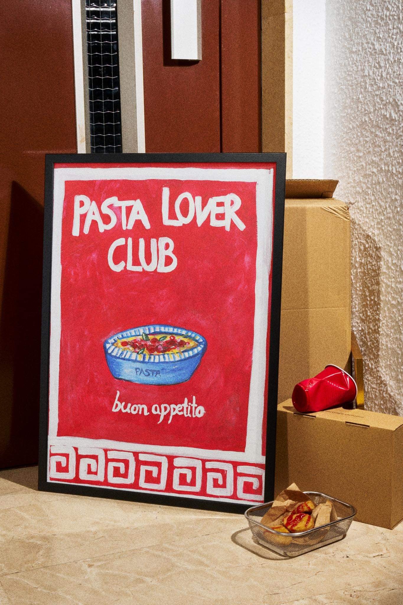 PASTA LOVER CLUB ORIGINAL PAINTING