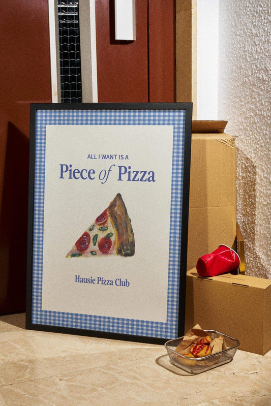 PIECE OF PIZZA ART PRINT