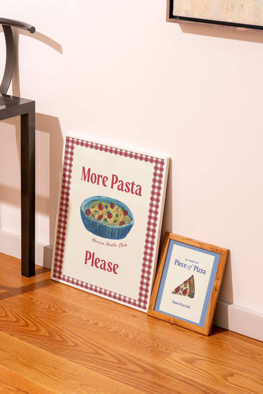 MORE PASTA PLEASE ART PRINT